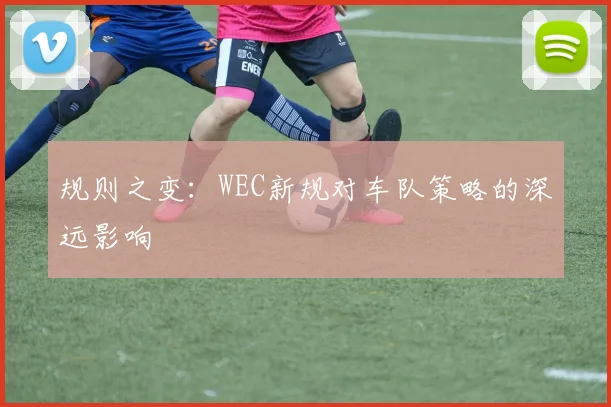 规则之变：WEC新规对车队策略的深远影响